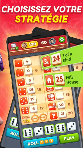 Yatzy GO! Jeu de dés classique screenshot