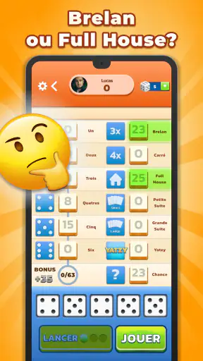 Yatzy - Jeu de dés screenshot