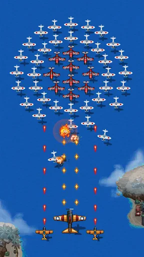 1945空軍：飛行機シューティングゲーム screenshot