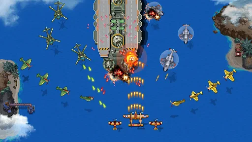 1945空軍：飛行機シューティングゲーム screenshot