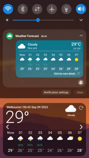 9Weather: 天気予報 screenshot