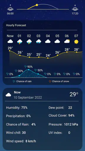 9Weather: 天気予報 screenshot