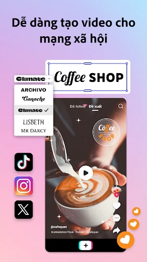 Adobe Express：AIで写真・動画編集 screenshot