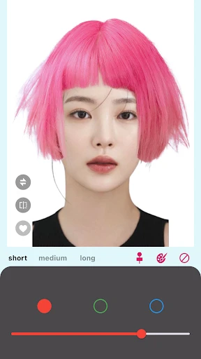 AIスタイリスト - 髪型シミュレーション・髪色変えるアプリ screenshot