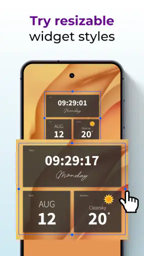 Android Clock Widgets screenshot