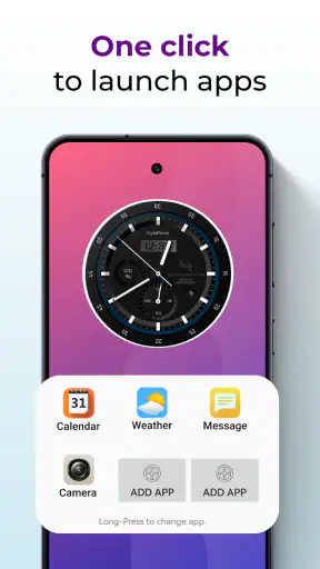 Android Clock Widgets screenshot