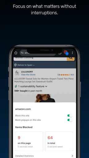 Android用広告ブロック screenshot