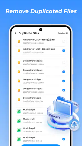ARecover screenshot