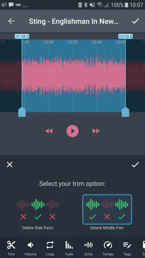Audio Editing Pro: AndroSound screenshot