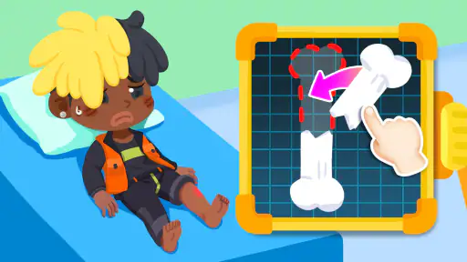 Baby Panda's Town: びょういん screenshot