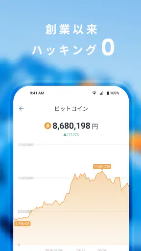 ビットフライヤー／ビットコイン・暗号資産（仮想通貨）取引 screenshot