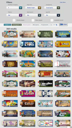 Board Game Arena screenshot