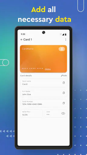 Cards Mobile Wallet screenshot