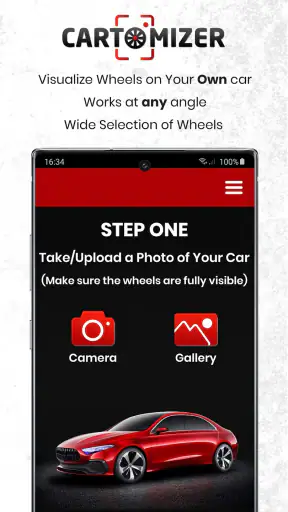 Cartomizer-車のホイールを視覚化する screenshot
