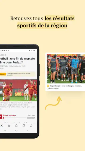 Centre Presse Aveyron - Actus screenshot