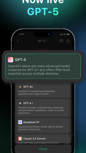 ChatGTP日本語対応・公式AIチャットアプリ screenshot