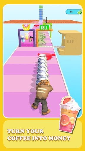 Coffee Stack Run screenshot