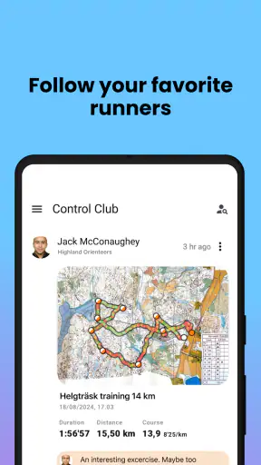 Control Orienteering Analysis screenshot