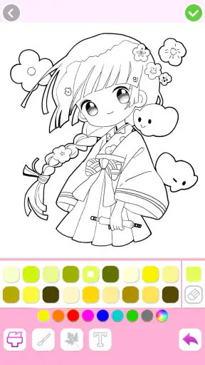 Cute Drawing: おえかき 塗り絵 screenshot