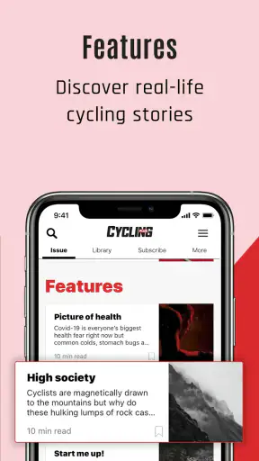 Cycling Plus Magazine screenshot