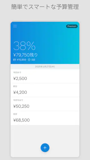 DAILY PAY - 予算管理家計簿 screenshot