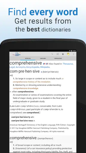 Dictionary Pro screenshot