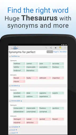 Dictionary Pro screenshot