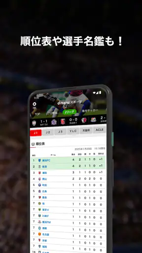 dmenu スポーツ screenshot