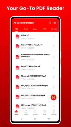 Document Reader -  PDFビューアー screenshot