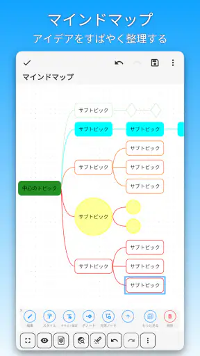 DrawNote - 描画メモ帳、ノート、お絵かき、手書き screenshot