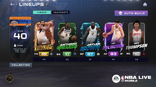 EA SPORTS™ NBA LIVE Mobile screenshot