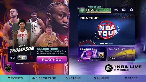 EA SPORTS™ NBA LIVE Mobile screenshot