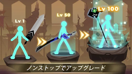 Epic Stickman: Idle RPG War screenshot