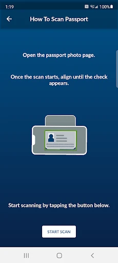 ESTA Mobile screenshot