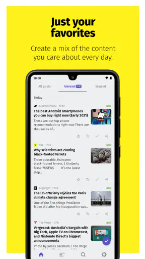 Feeder.co screenshot