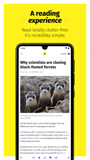 Feeder.co screenshot