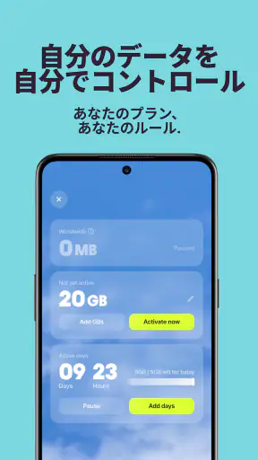Firsty：eSIM・モバイルデータ screenshot