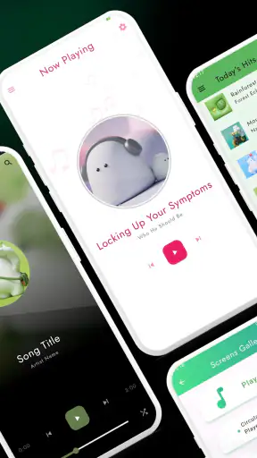 Flutter UI アプリ テンプレート screenshot
