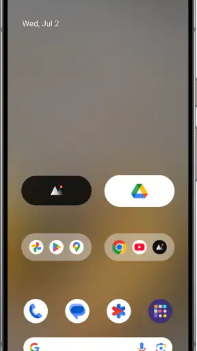 Folder Widget - Large Folders screenshot