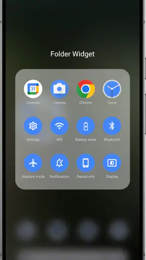 Folder Widget - Large Folders screenshot