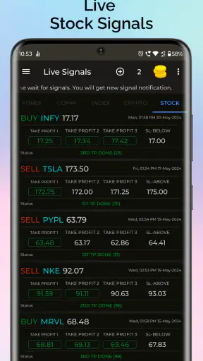 Forex Signals screenshot