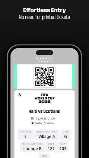 FWC2026 Mobile Tickets screenshot