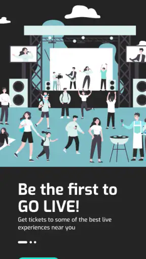 GoLive Ticketing screenshot