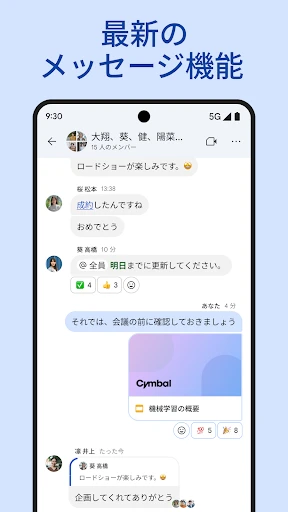 Google Chat screenshot