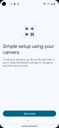 Google 認証システム screenshot