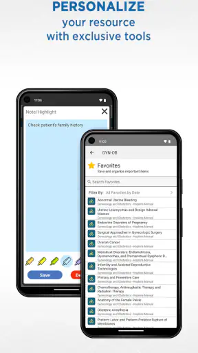 Gynecology and Obstetrics screenshot