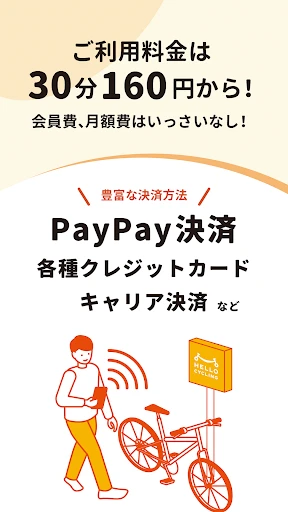 HELLO CYCLING - シェアサイクル screenshot