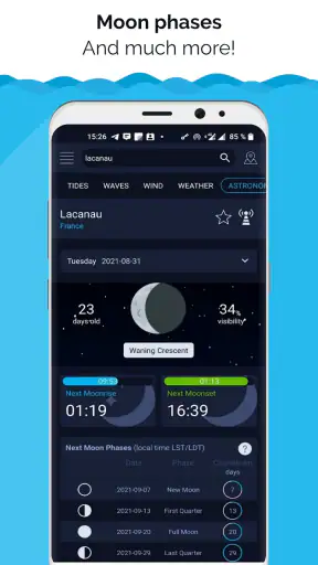 High Tide - Tide chart times screenshot