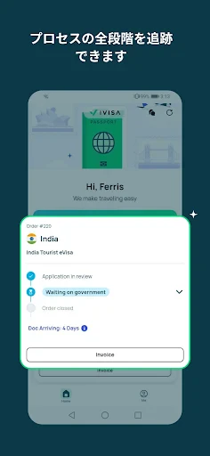 iVisa: ETA, eVisa, ESTA, Visa screenshot