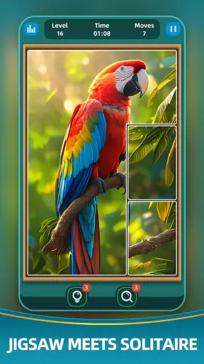Jigtile: Jigsaw Solitaire screenshot